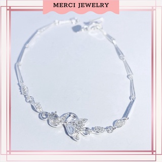Lắc tay bạc ta nữ silver hồ ly dây xích mang lại tình duyên may mắn merci jewelry