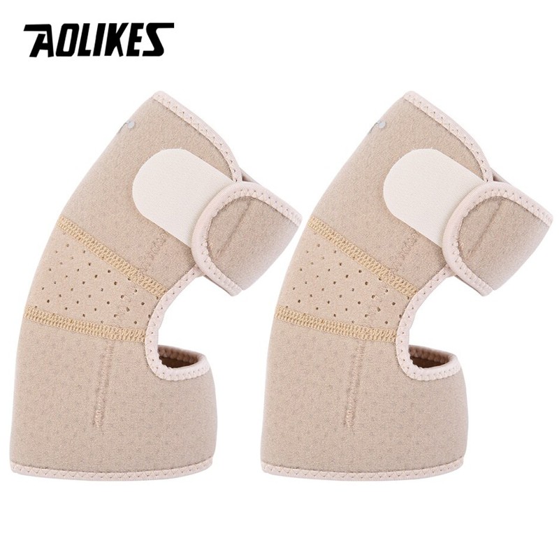 Bộ 2 đai bảo khuỷu tay AOLIKES A-7948 hỗ trợ cánh tay khi chơi thể thao breathable sport elbow Support