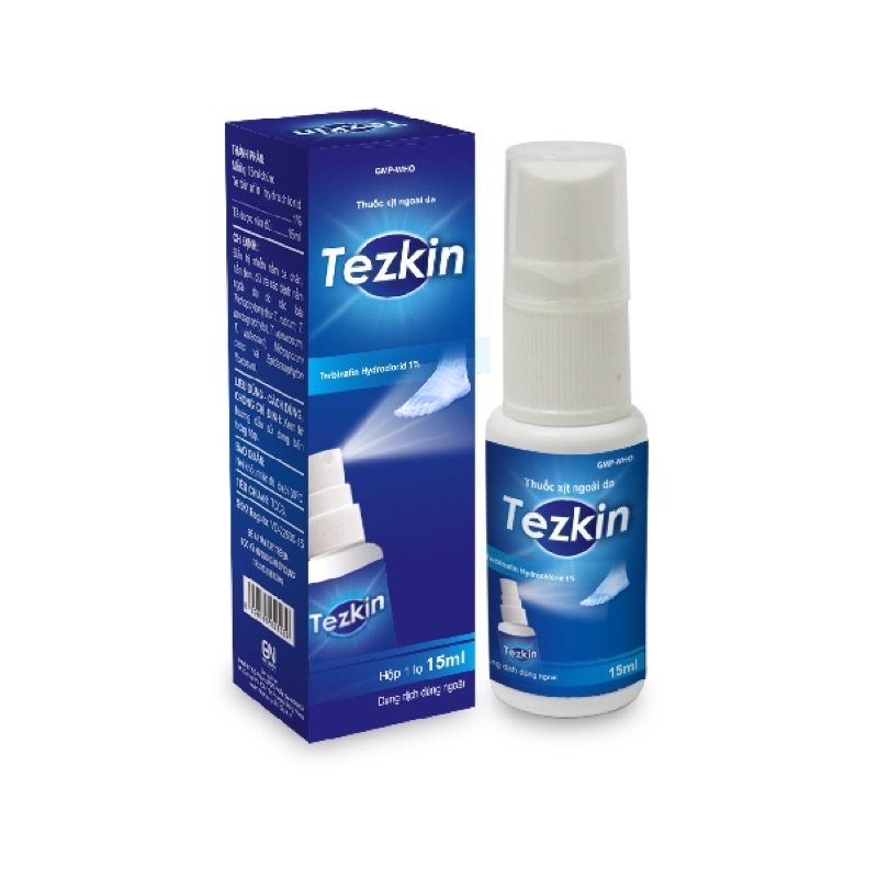 Chai xịt Tezkin -  chai xịt nấm 15ml