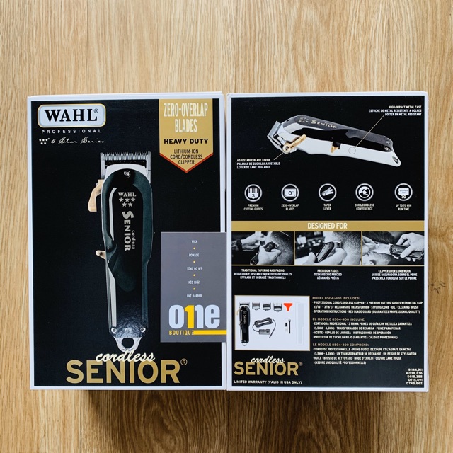 TÔNG ĐƠ WAHL SENIOR CORDLESS 2021  senior pin