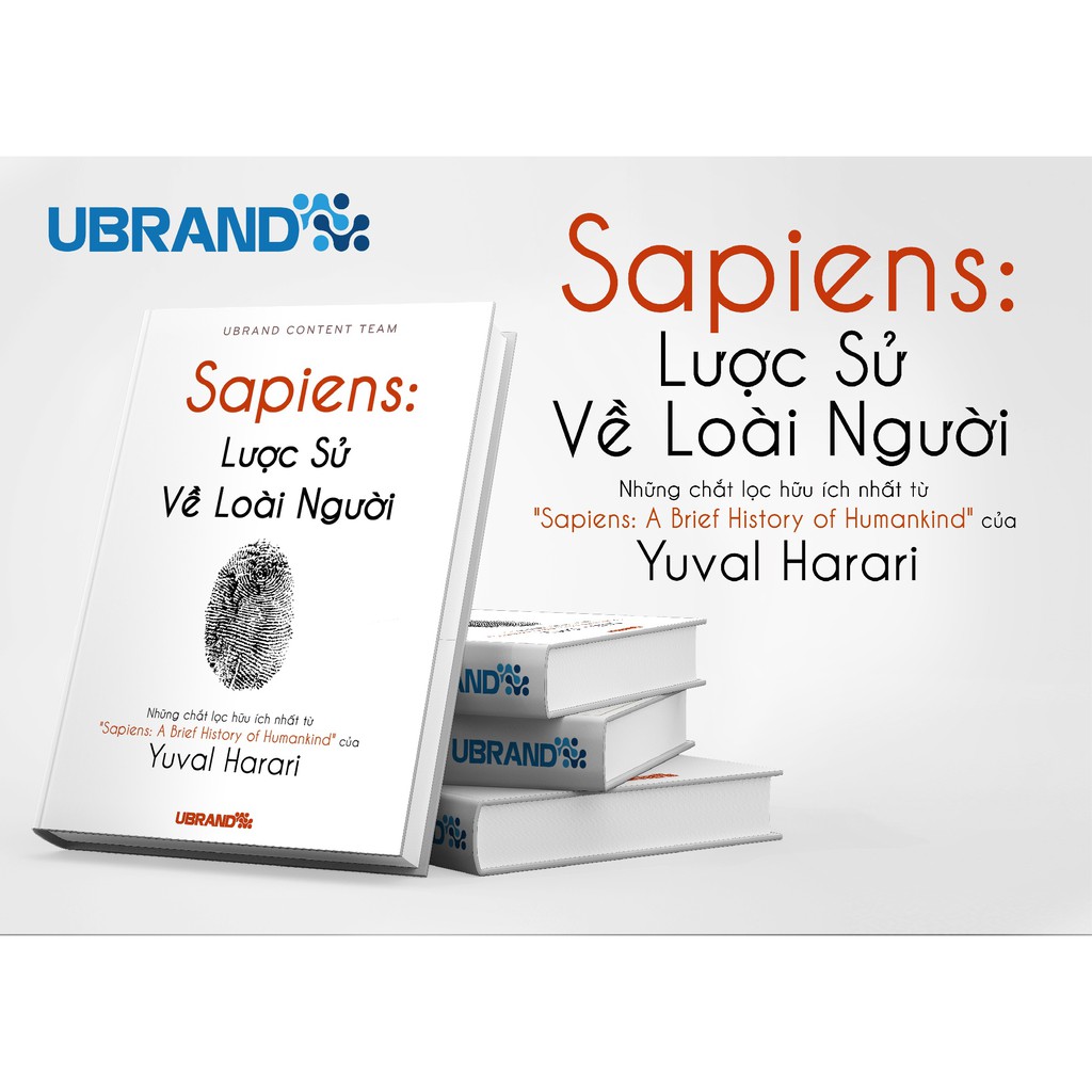 Sách - Sapiens - Lược sử về loài người Tặng Kèm Boomark