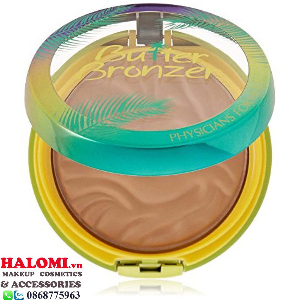 Phấn tạo khối dừa Physician Formula Butter Bronzer tạo khối mềm mịn giúp khuôn mặt thon gọn sắc nét chính hãng HALOMI