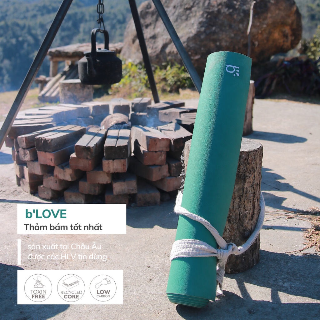 Thảm tập yoga Beinks b'LOVE 4mm