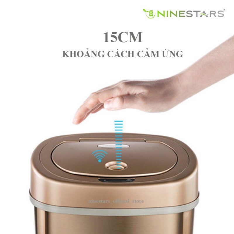 Thùng rác thông minh NINESTARS 15L
