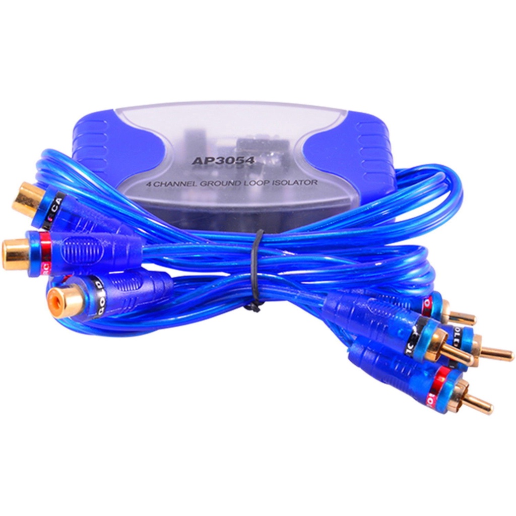 Thiết Bị Lọc Tiếng Ồn 4 Kênh Rca 50W Chuyên Dụng Cho Xe Hơi