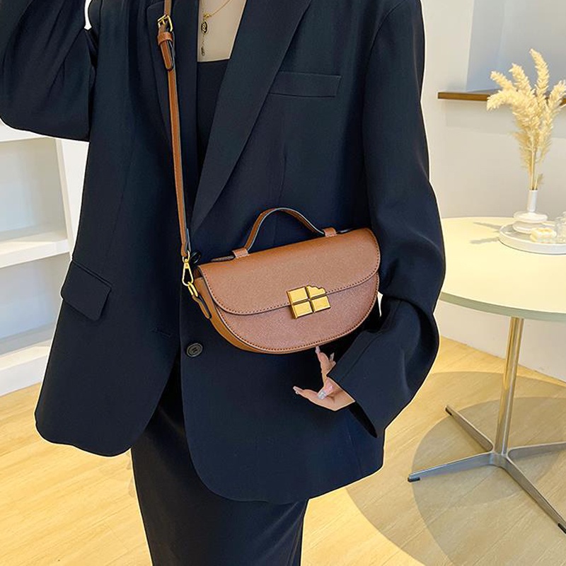 Ielgy Túi Xách Đeo Vai Kiểu Yên Ngựa Cầm Tay Phổ Biến Cho Nữ