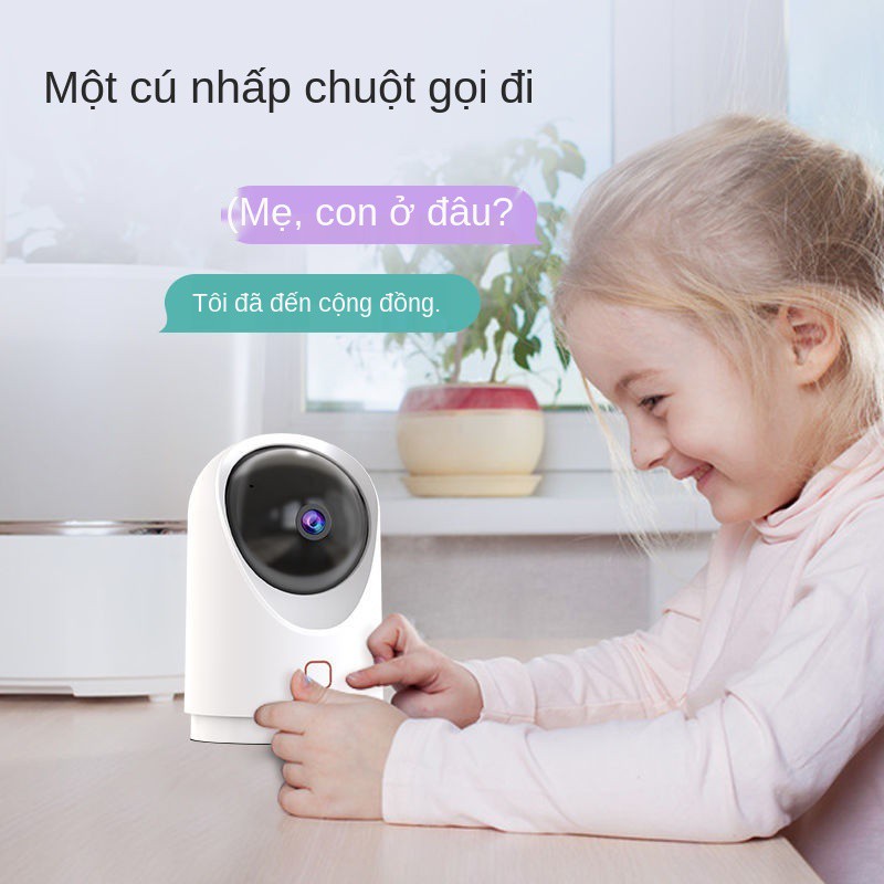 Joan 5G không dây Camera thông minh wifi kết nối với điện thoại di động từ xa giám sát mạng độ nét cao 360 toàn cản