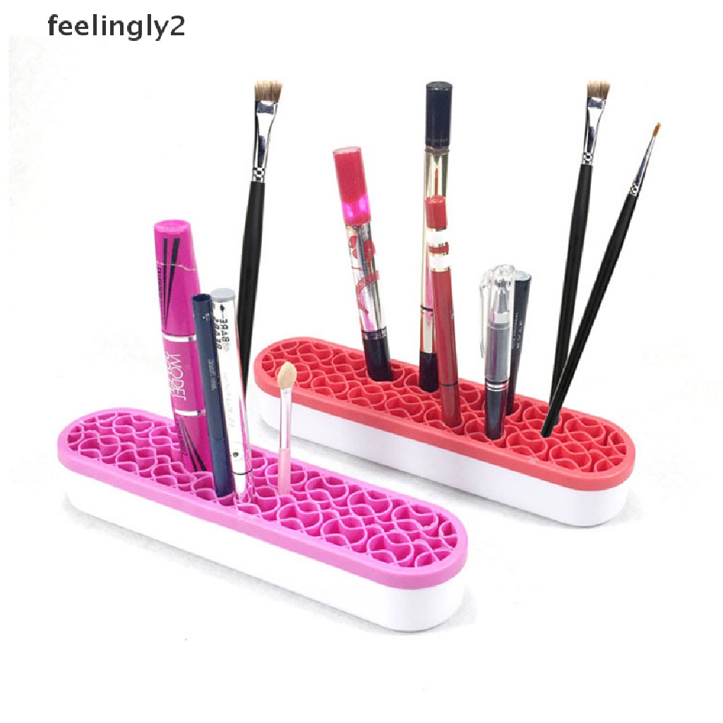 [Hàng mới về] Giá đỡ cọ vẽ trang trí móng bằng silicone tiện lợi