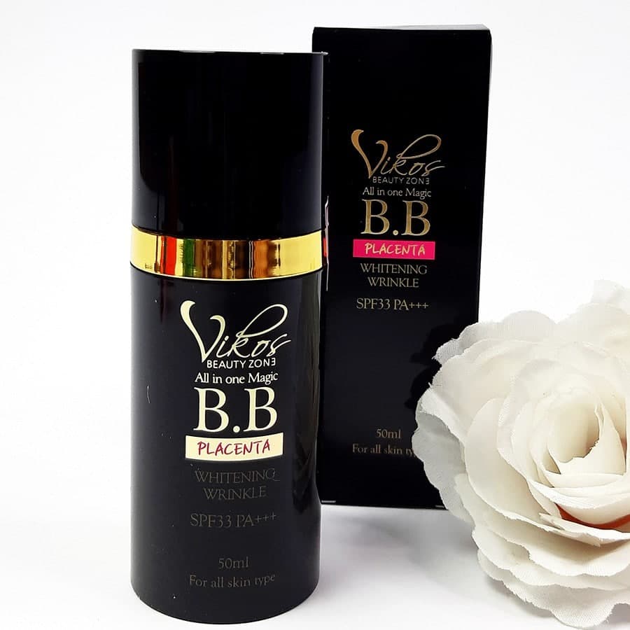 KEM NỀN VIKOS TINH CHẤT NHAU THÁI CỪU DUỠNG DA CHỐNG NẮNG SPF33PA+++ | BigBuy360 - bigbuy360.vn