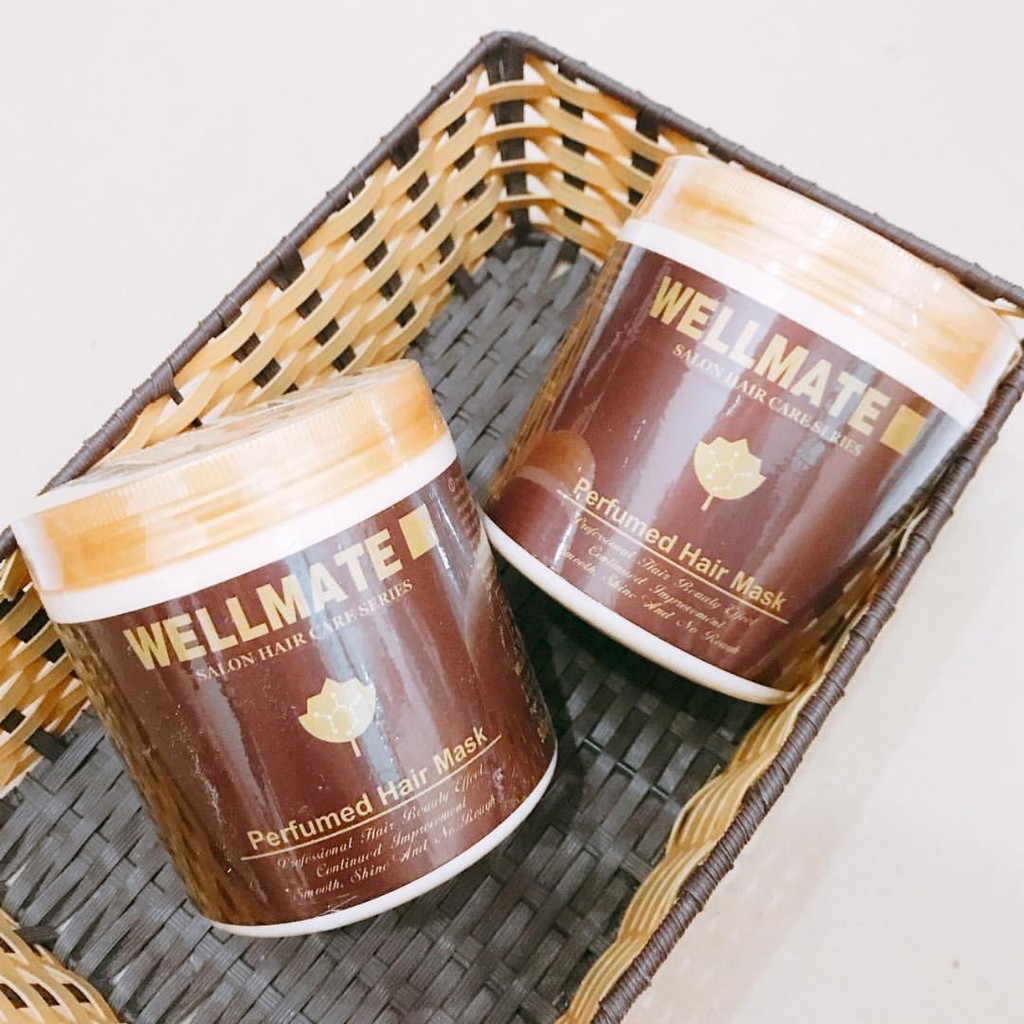 [126106 - SẴN] KEM Ủ TÓC WELLMATE SALON HAIR CARE SERIES VEGETATIVE PEAT HAIR MASK