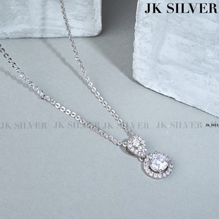 Dây chuyền nữ mạ bạc 925 cao cấp JK Silver daychuyen448