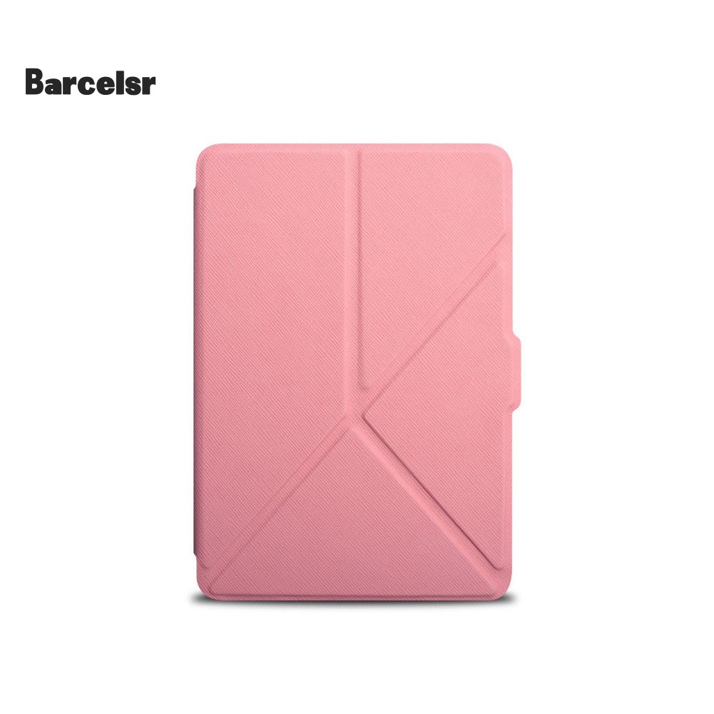 Bao da máy đọc sách giả gia kiểu origami hít nam châm kiêm giá đỡ cho Kindle Paperwhite 1 2 3 | BigBuy360 - bigbuy360.vn