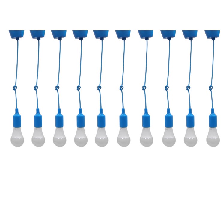 Bộ 10 dây đèn thả trang trí bóng led búp 18W