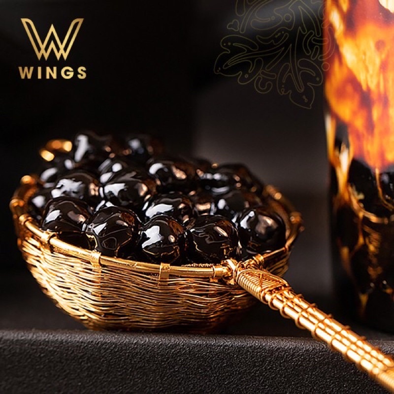 Trân châu đen Wings Trân châu caramel 3kg
