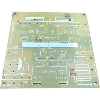 PCB mạch cầu H chuyển đổi 350-400vdc ra 220vac sử dụng mạch egs002