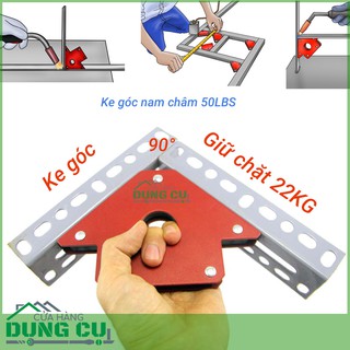 Ke góc nam châm 50LBS lực hút 22kg - ke góc hàn