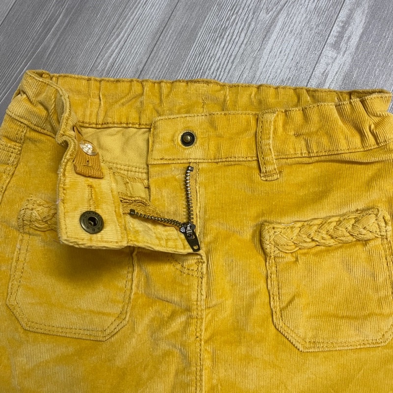 XD- Chân váy nhung vàng Palomino size 1.5/2y-9/10y