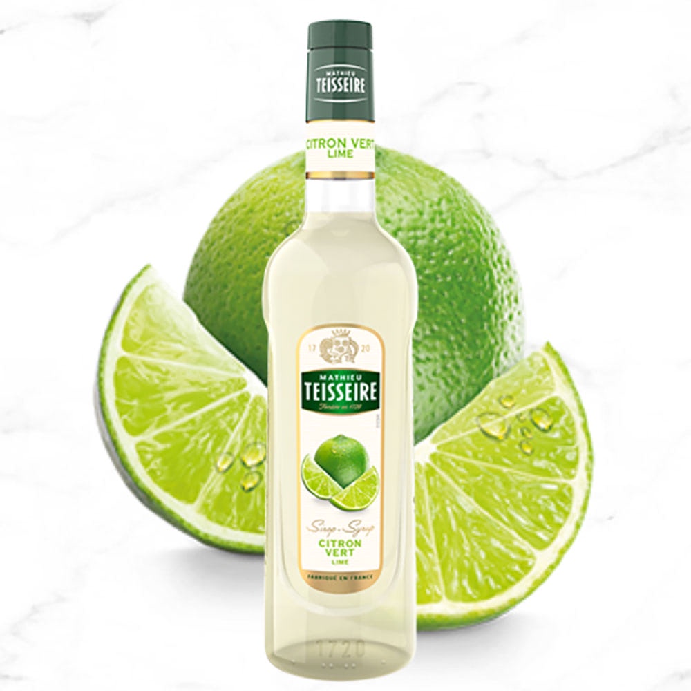Siro Chanh xanh hiệu Teisseire chai 700ml.  Hàng công ty có sẵn. Giao hàng ngay