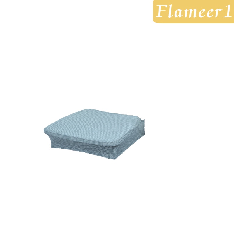 Vỏ Bọc Ghế Ngồi Bàn Ăn Hình Tròn / Vuông 40-50cm Co Giãn 1 [flameer1]