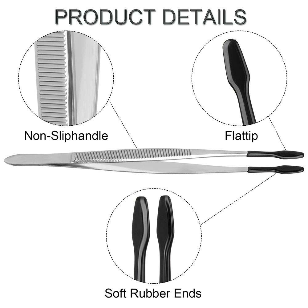 Nhíp Gắp Bằng Thép Không Gỉ Chống Tĩnh Điện Nhiều Màu Tiện Dụng Cho Phòng Thí Nghiệm / Đồng Xu