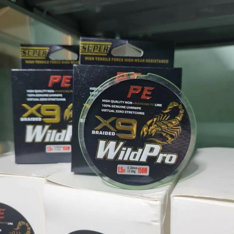 Dù PE X9 Wild Pro dù bọ cạp