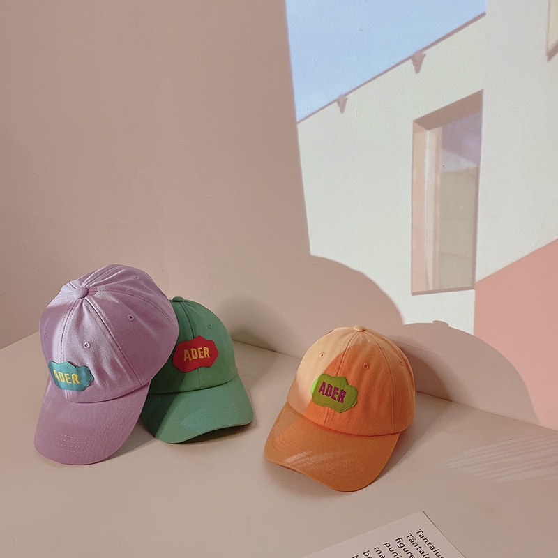 Mũ Lưỡi Trai In Chữ Ader Màu Sắc Ngọt Ngào Cho Bé