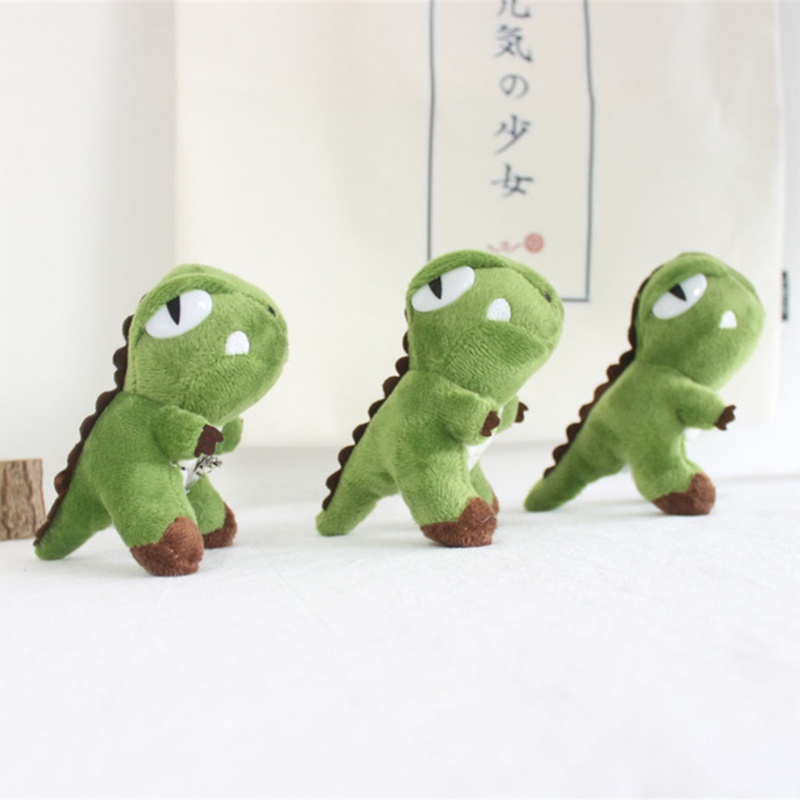 Ghim Cài Áo Hình Khủng Long Nhồi Bông Đáng Yêu