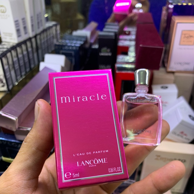 Nước hoa chính hãng - nước hoa mini lancome miracle 5ml edp