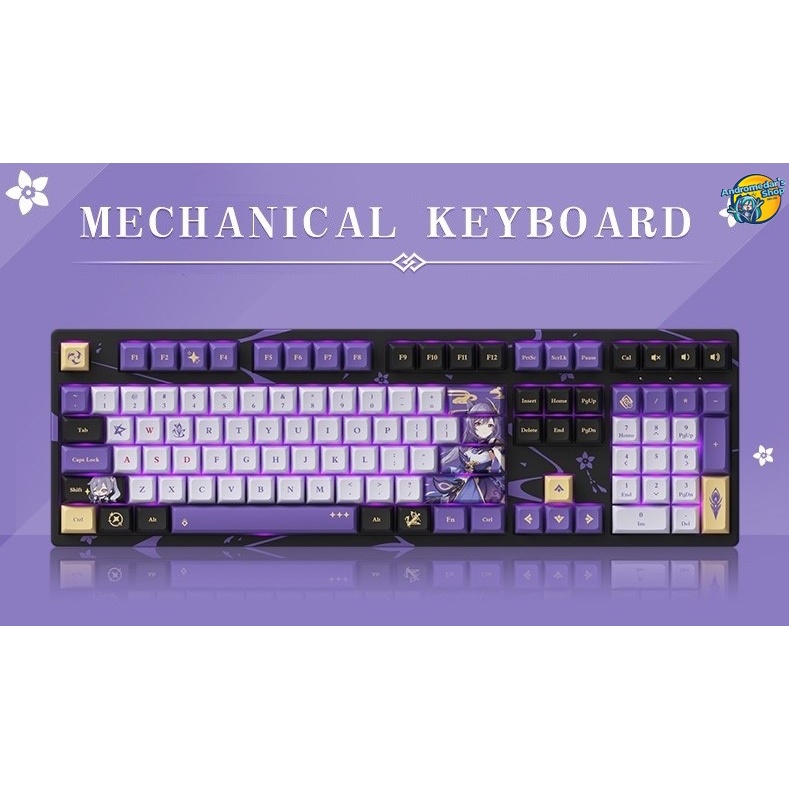 [Phiếu đặt trước] [Mihoyo] [Genshin Impact] Bàn phím chính hãng RGB Keqing Mechanical Keyboard (Đợt 3 - 06/2022)