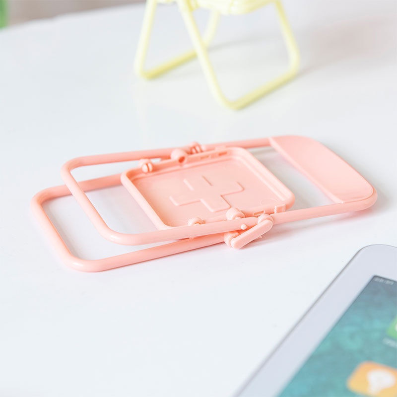 Ốp lưng iphone Giá Đỡ Điện Thoại/Máy Tính Bảng Màu Macaron Gấp Gọn Sáng Tạo Trang Trí Dinuo case