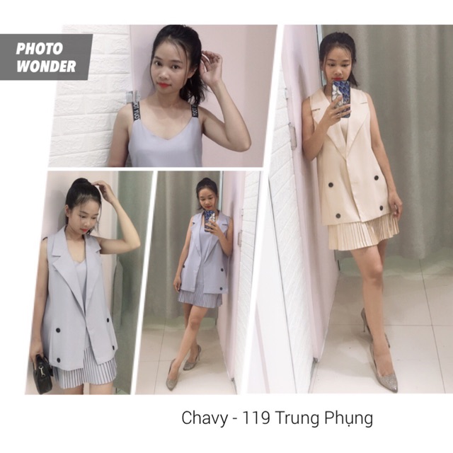 Combo buôn - Set blazer kèm váy dây bên trong | BigBuy360 - bigbuy360.vn