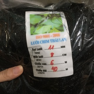 Lưới bẫy chim cu , gà đồng , kịch 8 phân