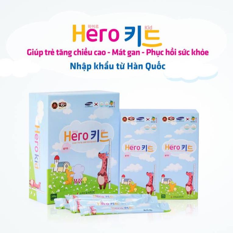 {Nhập Hàn} Herokid – Bổ sung canxi tự nhiên tăng chiều cao, tăng cường đề kháng, phát triển trí não cho trẻ