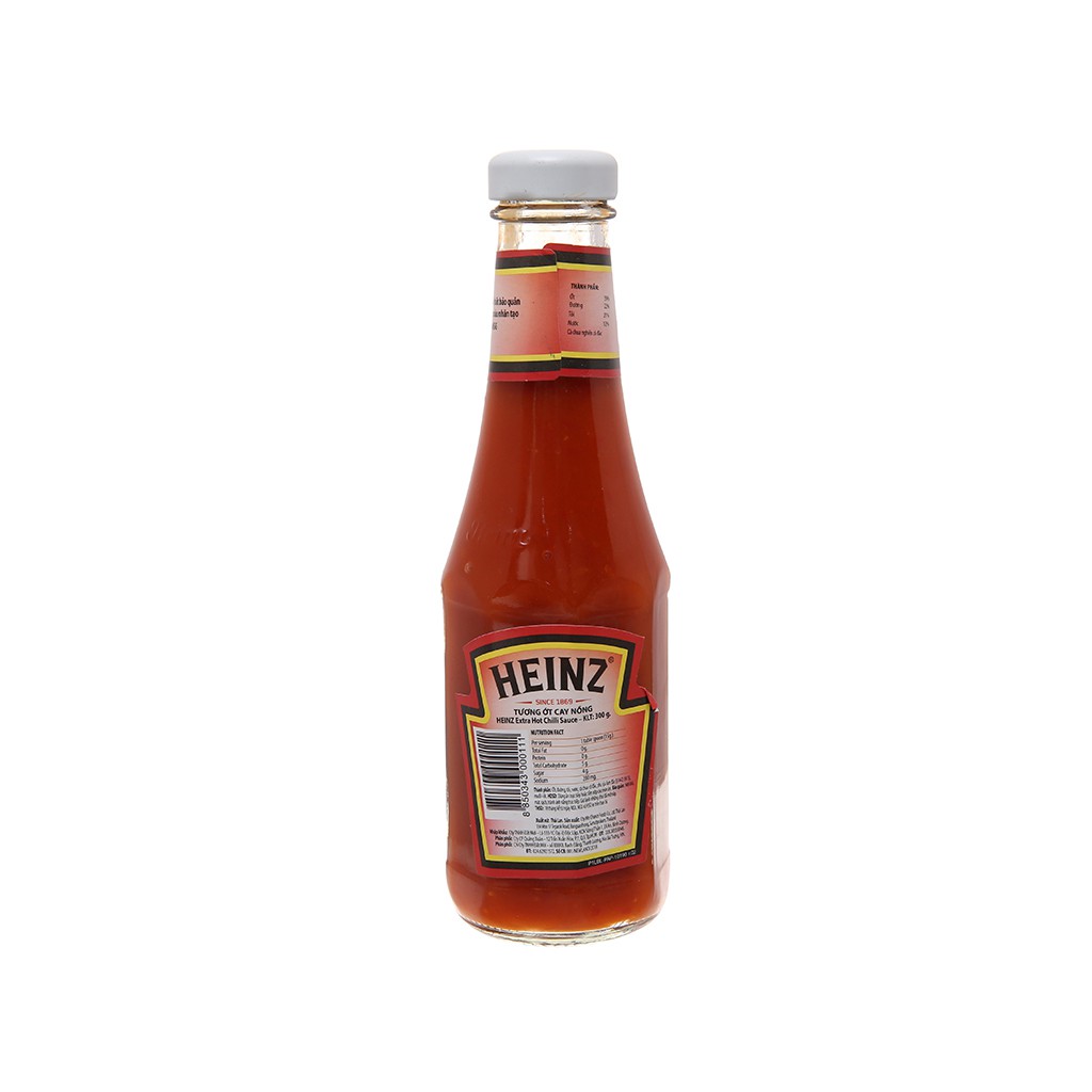 Tương ớt cay nồng Heinz Chilli Sauce Extra Spicy 57 chai 300g