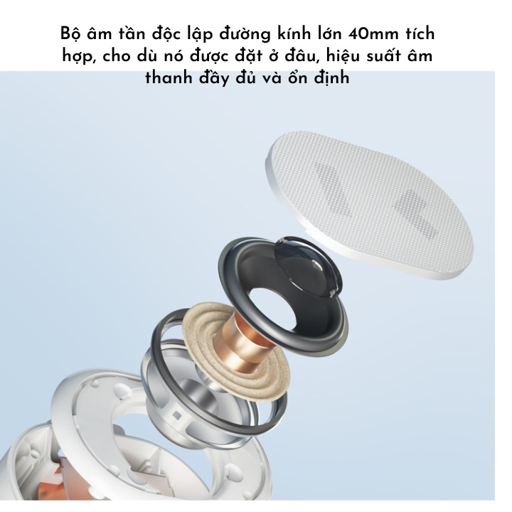 Loa mini di động đeo tay nhỏ gọn tiện dụng âm thanh ổn định