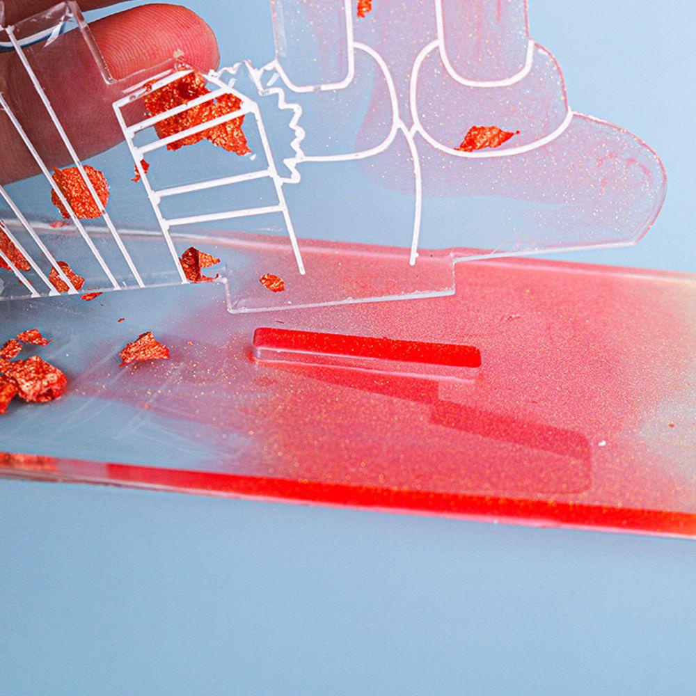 LANSEL Khuôn Làm Bánh Bằng Nhựa Epoxy Hình Tuần Lộc Giáng Sinh DIY