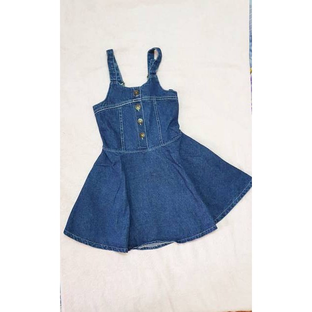Đầm Jean Bé Gái 25_27Kg