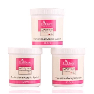 Bột clear đắp móng 120ml- bột đắp móng xịn