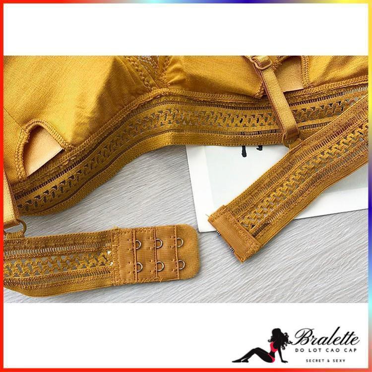 Áo Ngực Áo Lót Bralette Cotton Ren Hoa Cúc KHÔNG GỌNG Có Quần Ghép Bộ | BigBuy360 - bigbuy360.vn