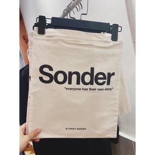 Túi tote canvas 🍄 SONDER 🍄
