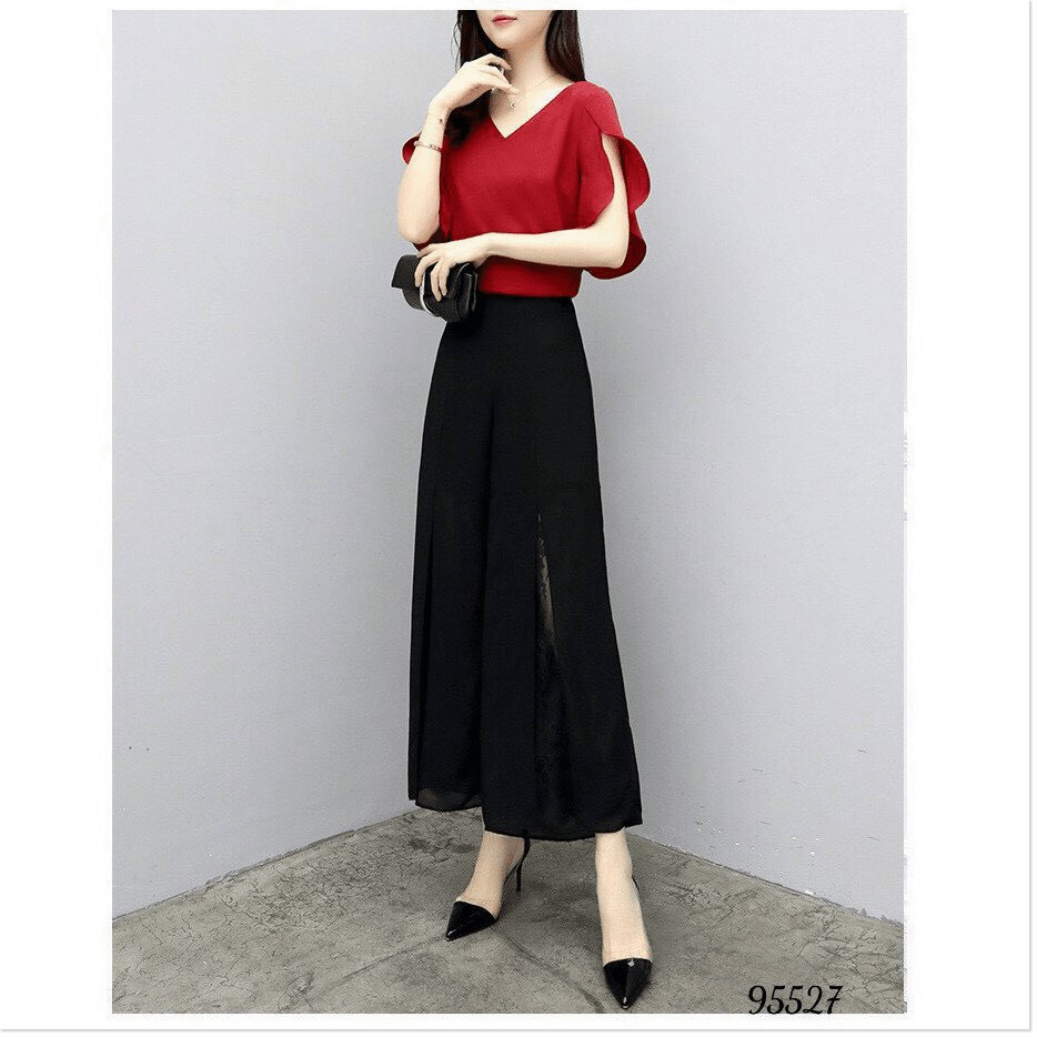 SET COTTON LẠNH,QUẦN CÓ DÂY KÉO,THIẾT KẾ HỌA TIẾT TRƠN NHƯNG KHÔNG KÉM PHẦN SANG TRỌNG KHÁNH AN STORE