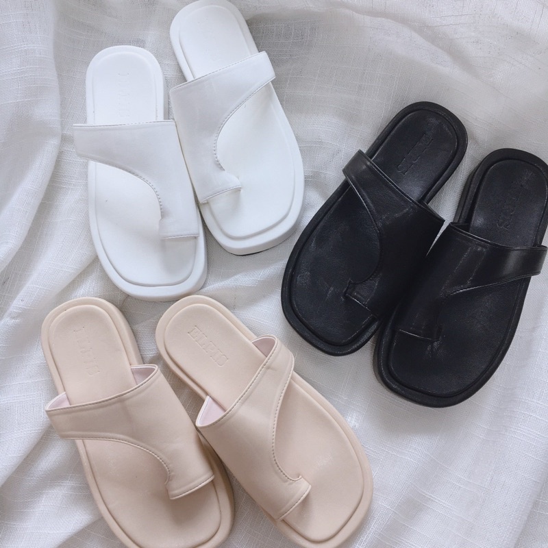 DÉP XUỒNG XỎ NGÓN 2 PHÂN TRƠN MIEO SHOES ( D1320 D1321 D1372 )