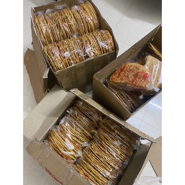 Bánh tráng nước dừa nướng sấy tép thơm ngon