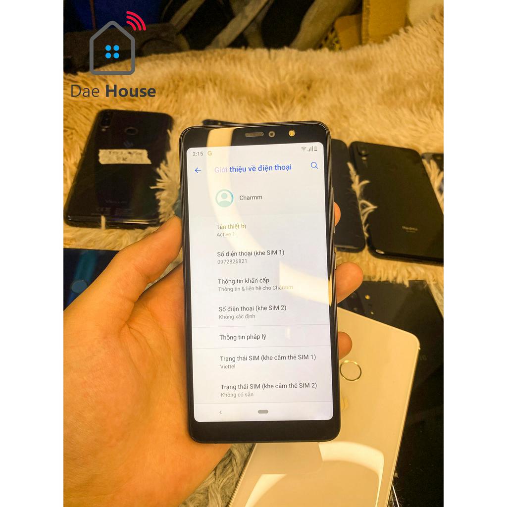 Điện thoại Vinsmart Active 1 cấu hình cao giá rẻ, Ram 4G, Snapdragon 660, hàng chính hãng cực mượt chơi game