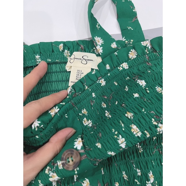 Đầm dây hoa nhí xuất dư xịn