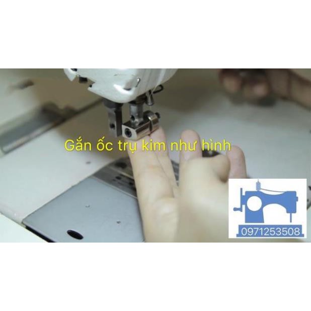 Bộ  xếp ly máy công nghiệp có tặng kèm lò xo + lưỡi đẩy vải sơ cua