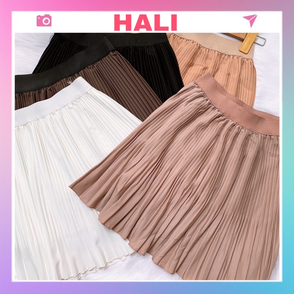 Chân váy ngắn xòe xếp ly thời trang cao cấp-CV306
