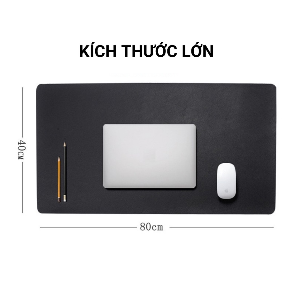 Thảm da trải bàn làm việc Deskpad - Lót chuột mouse pad tấm lót bàn di chuột (AL01)