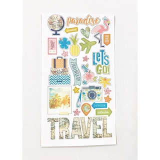 [Nhãn dán] ⚡ Sticker trang trí Travel 01