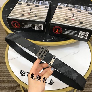 thắt lưng thời trang nam da thật Burberry BBR
